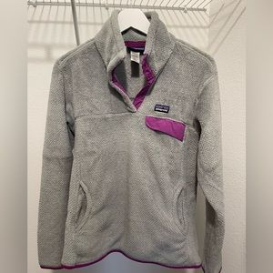 Patagonia “re-tool snap-T fleece pullover” size L